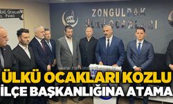 Ülkü Ocakları Kozlu İlçe Başkanlığı'na atama!