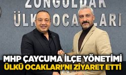 MHP Çaycuma İlçe Yönetimi Ülkü Ocakları'nı ziyaret etti