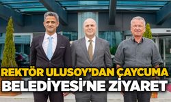 Rektör Ulusoy’dan Çaycuma Belediyesi’ne ziyaret