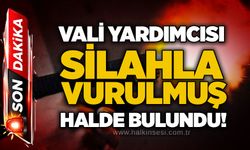 Vali yardımcısı silahla vurulmuş halde bulundu!