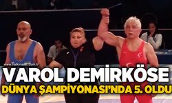 Demirköse Güreş Dünya Şampiyonasında 5.oldu!