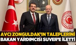 Muammer Avcı Zonguldak'ın taleplerini Bakan Yardımcısı Hasan Suver'e iletti