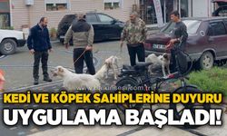 Belediye uygulamayı başlattı: Kedi ve köpek sahiplerine önemli duyuru!