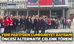 Yeni Parti’den Cumhuriyet Bayramı öncesi alternatif çelenk töreni
