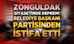 Zonguldak siyasetinde deprem: Belediye Başkanı partisinden istifa etti!