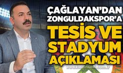 Mustafa Çağlayan'dan Zonguldakspor'a tesis ve stadyum açıklaması