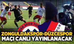 Zonguldakspor- Düzcespor maçı canlı yayınlanacak…