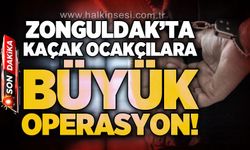 Zonguldak'ta kaçak ocakçılara operasyon: Çok sayıda gözaltı!