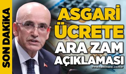 Asgari ücrete ara zam açıklaması