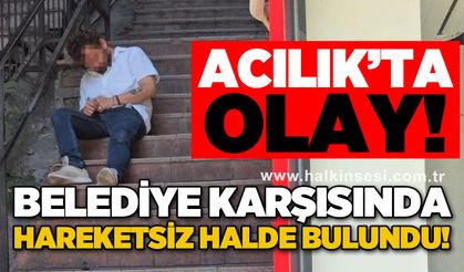 Acılık'ta olay:  Merdivenlerde baygın bulunan kişi hastaneye kaldırıldı