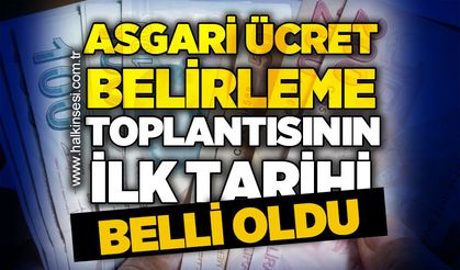 Asgari ücret  belirleme toplantısının ilk tarihi belli oldu