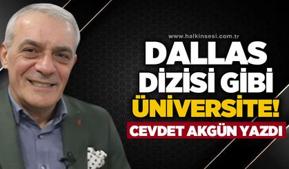 Dallas dizisi gibi üniversite!