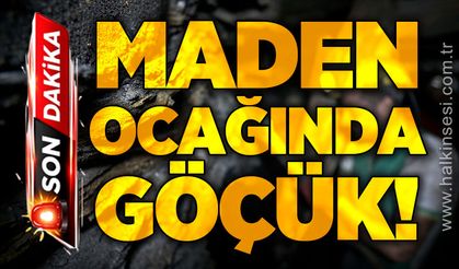 Maden ocağında göçük!