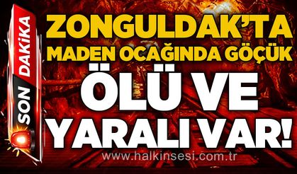 Zonguldak'ta maden ocağında göçük: 1 ölü, 1 yaralı
