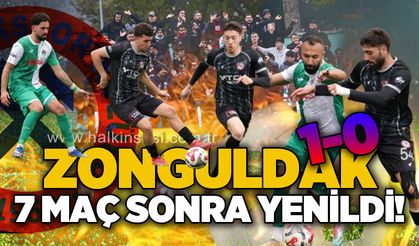 Zonguldak 7 maç sonra yenildi: 1-0