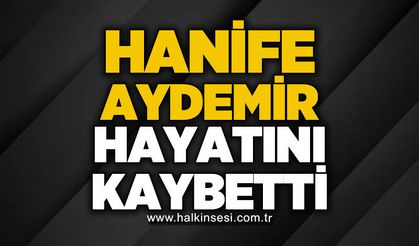 Hanife Aydemir hayatını kaybetti