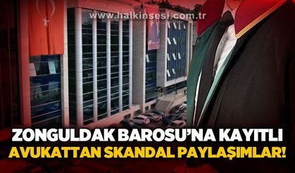 Zonguldak Barosu'na kayıtlı avukattan skandal paylaşımlar: Memurları küfürle hedef aldı!