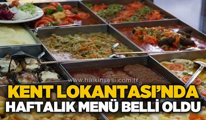 Kent Lokantası'nda haftalık menü açıklandı: 3 çeşit yemek 75 TL