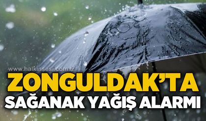 Zonguldak için sağanak uyarısı: Yağışlar günlerce sürecek
