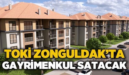 TOKİ Zonguldak'ta gayrimenkul satışı yapacak