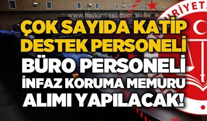 Adalet Bakanlığı’ndan 15 Bin Sözleşmeli Personel Alımı: Kadrolar Açıklandı