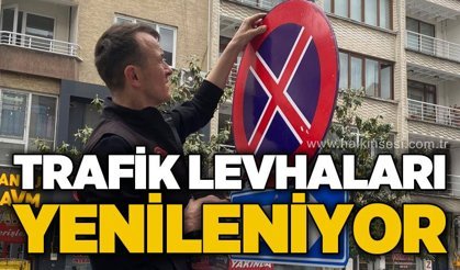 Trafik tabelaları yenileniyor
