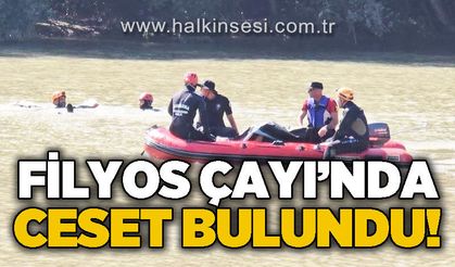 Filyos Çayı'nda Mustafa Erten'in cesedi bulundu!