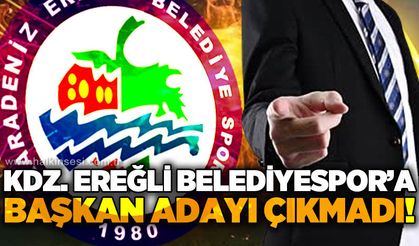 Kdz. Ereğli Belediyespor'a başkan çıkmadı: Kongre ertelendi!