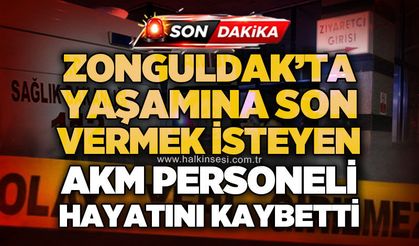 Zonguldak'ta yaşamına son vermek isteyen Atatürk Kültür Merkezi personeli hayatını kaybetti!