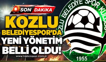 Kozlu Belediyespor'da yeni yönetim belli oldu!