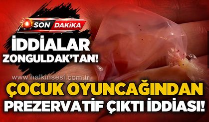 "Çocuk oyuncağından prezervatif çıktı" iddiası!