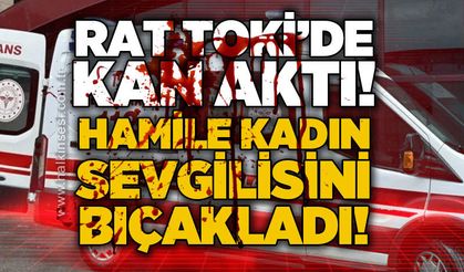 Zonguldak'ta kanlı olay: Rat TOKİ'de hamile kadın birlikte yaşadığı sevgilisini bıçakladı