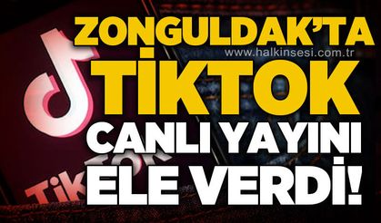 TikTok canlı yayını ele verdi