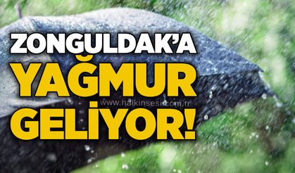 Zonguldak’a yağmur geliyor!