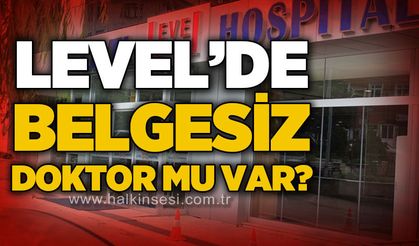 Level'de belgesiz doktor mu var?