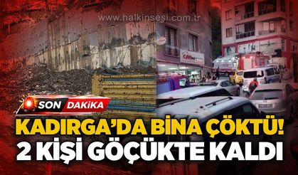 Kadırga'da heyelan: Göçük altında kalanların olduğu iddia edildi!