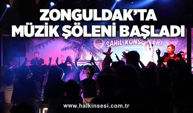 Zonguldak'ta müzik şöleni başladı