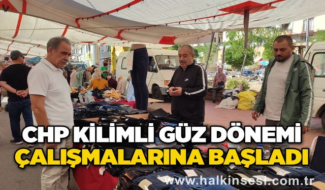 CHP Kilimli Güz dönemi çalışmalarına başladı