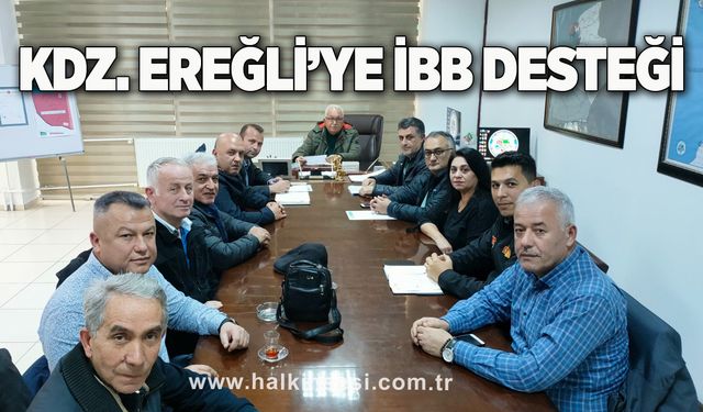 KDZ. EREĞLİ’YE İBB DESTEĞİ