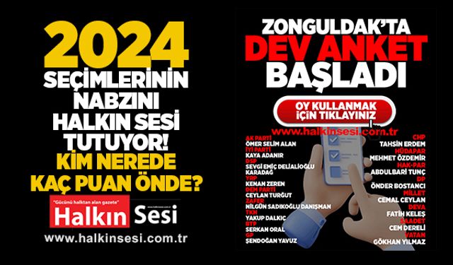 Zonguldak Belediyesi 2024 Yerel Seçimleri