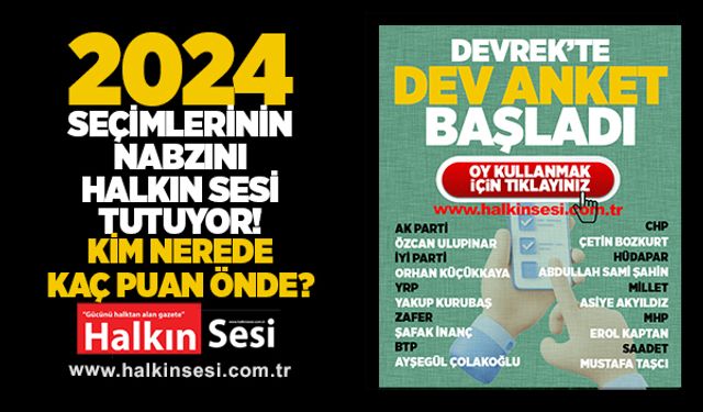 Devrek Belediyesi 2024 Yerel Seçimleri