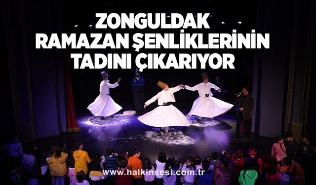 Zonguldak Ramazan Şenliklerinin tadını çıkarıyor..
