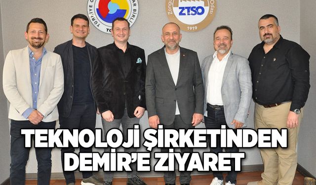 TEKNOLOJİ ŞİRKETİNDEN DEMİR’E ZİYARET