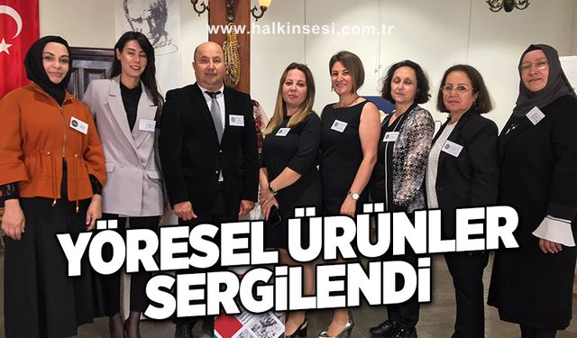 Yöresel ürünler sergilendi