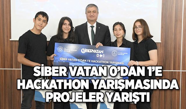 Siber Vatan 0’dan 1’e Hackathon Yarışmasında Projeler Yarıştı