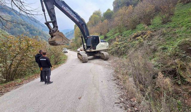 10 metre uzunluğunda kutu menfez yapıldı