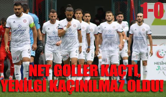 Net Goller Kaçtı, Yenilgi Kaçınılmaz Oldu!