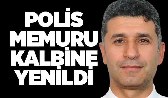 Polis memuru kalbine yenildi