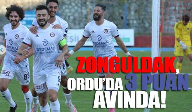 Zonguldak, Ordu’da 3 puan avında!