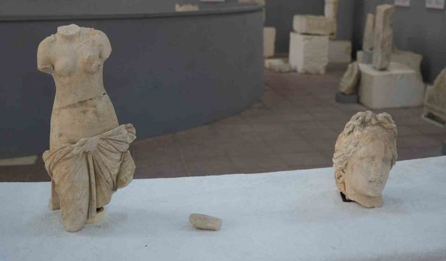 Pompeiopolis’te heyecanlandıran keşif: Afrodit heykelleri bulundu
